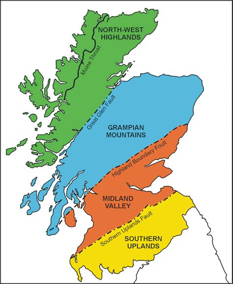 My Morning Cup: Scotland: Faultlines and Thrusts...and Some Ruins