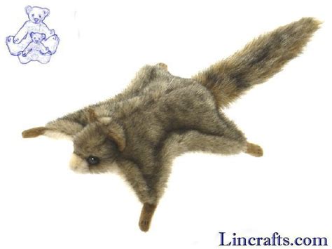 Soft Toy Flying Squirrel by Hansa (21cm) 4116 | Lincrafts