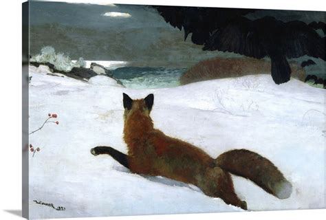 The Fox Hunt By Winslow Homer | Great Big Canvas