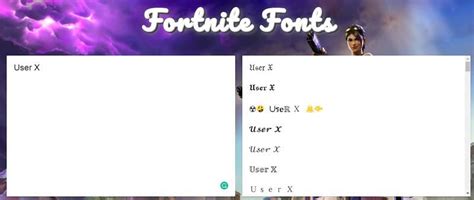 Fortnite fonts - How to get cool fonts for your Fortnite name