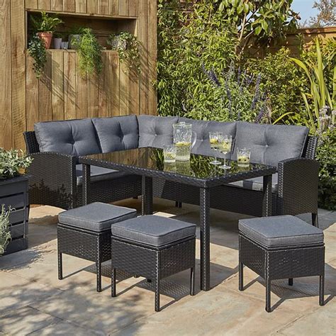 Corner Outdoor Patio Dining Sets - Patio Furniture