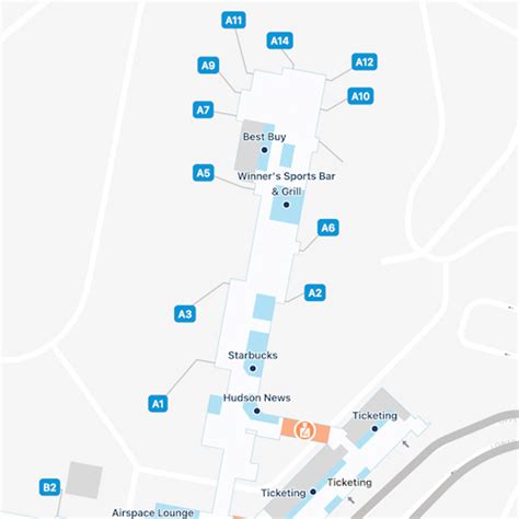 Cleveland Hopkins Airport Map | CLE Terminal Guide