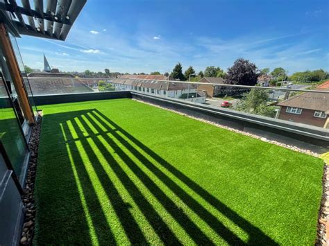 Artificial Grass Balcony Installation with Supreme - Trulawn