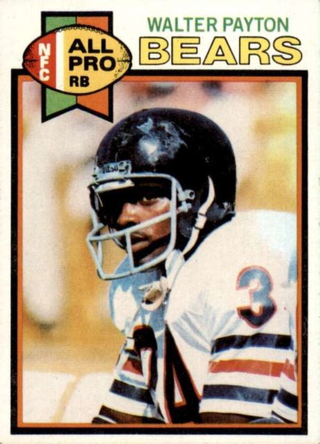 Walter Payton Rookie Card Value - A Look Back at Sweatness