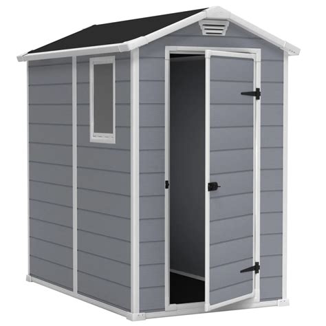 Keter Storage Shed Manor 46S Grey 205044 | vidaXL.co.uk