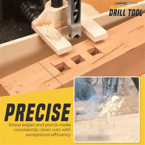 HOLLOW CHISEL MORTISE DRILL TOOL