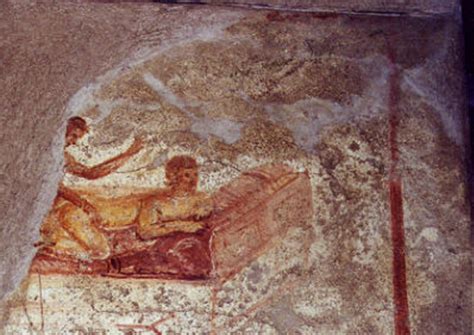 Wall paintings in Pompeii brothel reveal ‘menu’ of sex services on offer