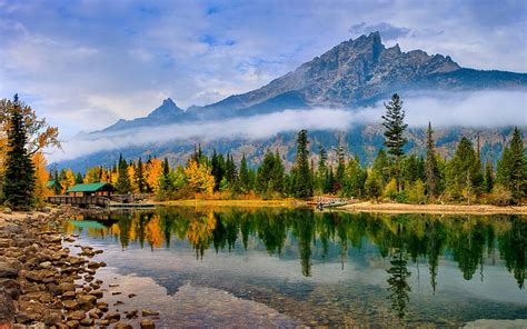 Jenny Lake Formed About 12,000 Years Ago From The Glaciers In Grand ...