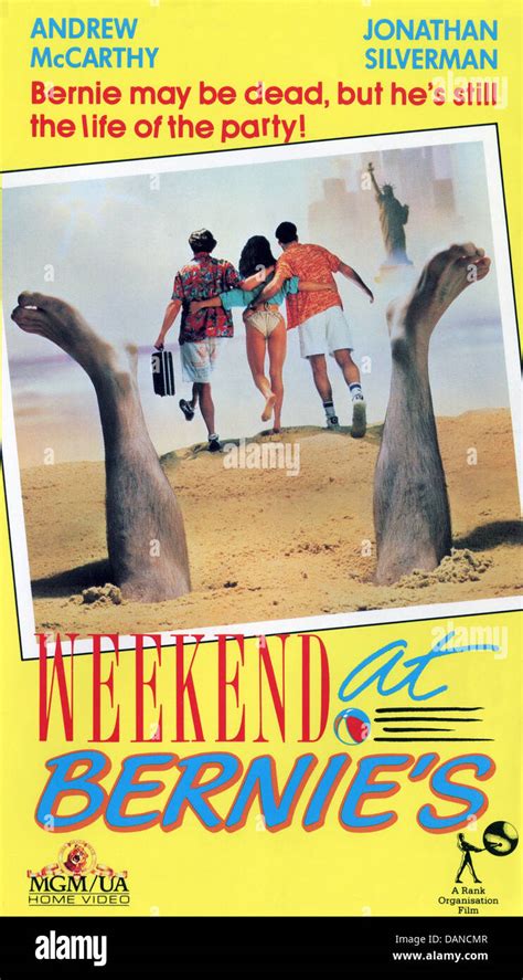 WEEKEND AT BERNIE'S (1989) POSTER TED DOTCHEFF (DIR) WAB 001 MOVIESTORE COLLECTION LTD Stock ...