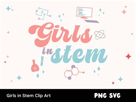 Girls in STEM Women in Science Technology Engineering - Etsy