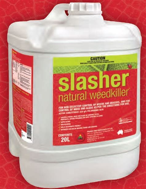 Bos Rural, Farm and Life : Slasher Certified Organic Herbicide Weed Control