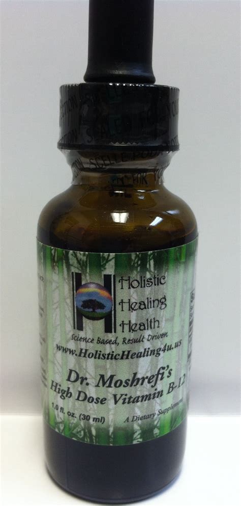 Dr. Moshrefi's High Dose Vitamin B-12 is composed of methylcobalamin in ...