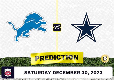 Detroit Lions vs. Dallas Cowboys Prediction, Odds, NFL Picks - Week 17 ...