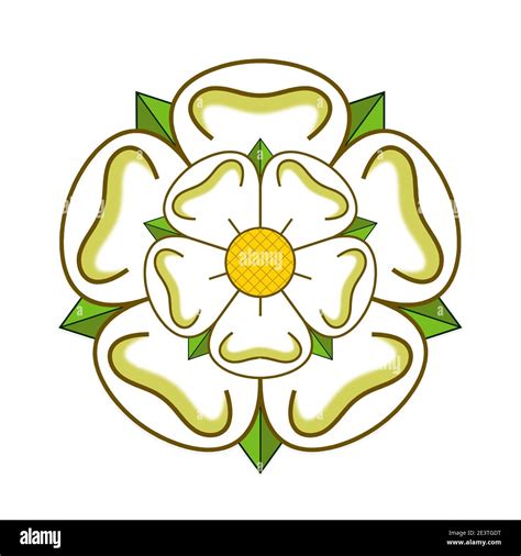 White rose symbol house york hi-res stock photography and images - Alamy