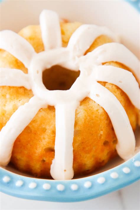 Mini Bundt Cake Recipe - Single Serving Size