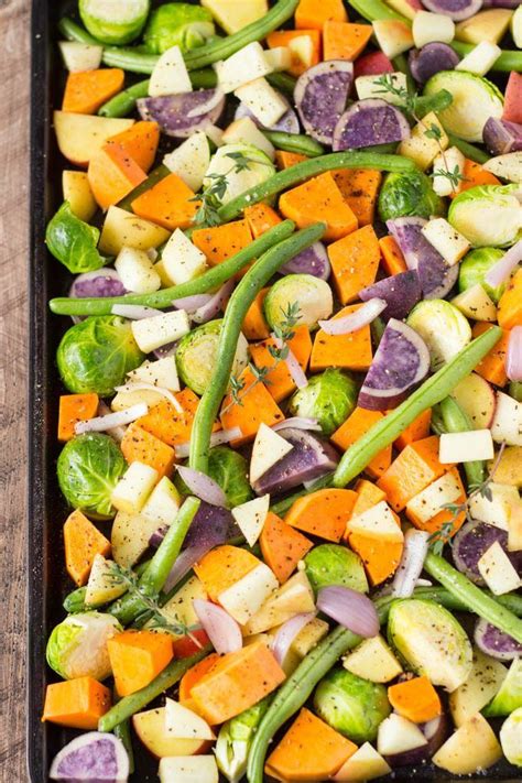 Super Easy Roasted Winter Vegetables | Recipe | Roasted winter vegetables, Winter vegetables ...