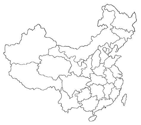 China Map Drawing at GetDrawings | Free download