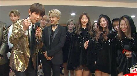 Times When BTS & Twice Shared Beautiful Moments Together | IWMBuzz