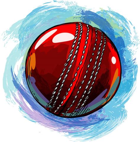 Cricket Ball Drawing