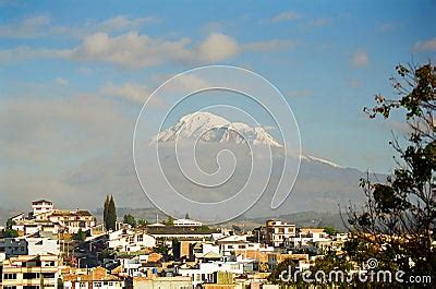 Riobamba And Chimborazo Volcano, Ecuador Royalty-Free Stock Image | CartoonDealer.com #18120610