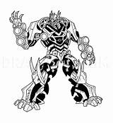 Soundwave Transformers Coloring Page Trace Drawing  sketch template