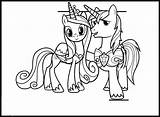 Princess Cadence Coloring Pages Freely For Young  Educative Printable sketch template