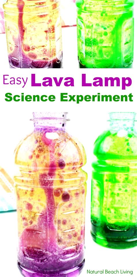 Lava Lamp Science Project - How to Make a Lava Lamp - Natural Beach ...