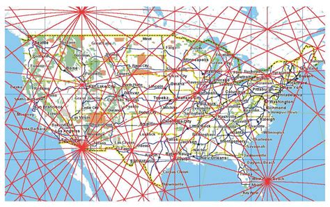 Ley Lines Map New York State | Images and Photos finder