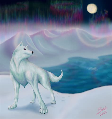 Winter Wolf by Shikuchi on DeviantArt