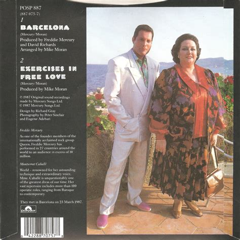 Freddie Mercury & Montserrat Caballé - Barcelona - vinyl records online Praha