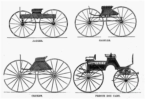 CARRIAGE TYPES, c1860 Photograph by Granger - Fine Art America