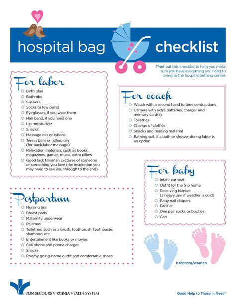 Best hospital bag checklist - nibhtmag