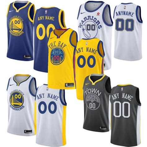 Golden State Warriors Customizable Jerseys