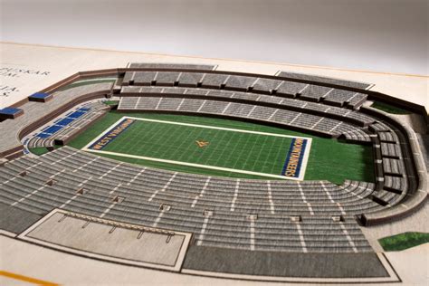 West Virginia Mountaineers 3D Mountaineer Field 5 Layer Stadiumview Wa – Sports Fanz