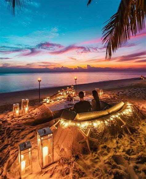 HIGH SOCIETY MAGAZINE — Romantic dinner on the beach. Raffles Maldives...