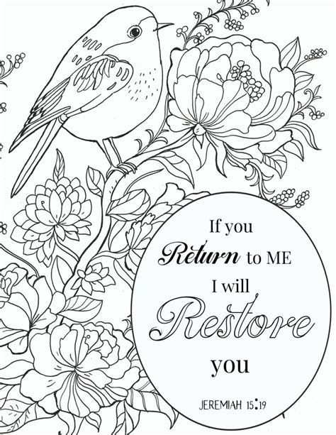 Free Printable Bible Verse Coloring Pages | Bible verse coloring page, Printable bible verses ...