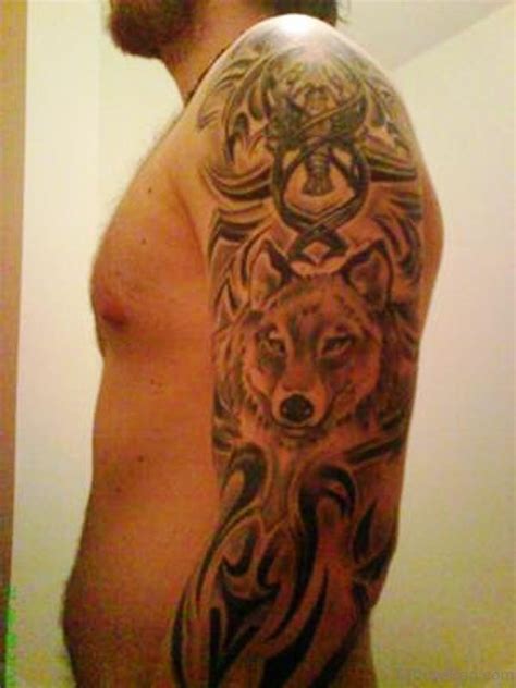 80 Superb Alpha Wolf Tattoos For Men - Tattoo Designs – TattoosBag.com