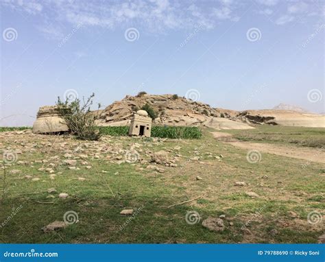 Indian green landscape stock photo. Image of stone, tree - 79788690