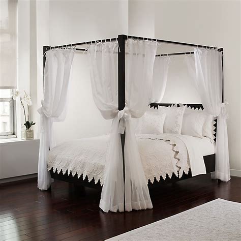 canopy bed curtains