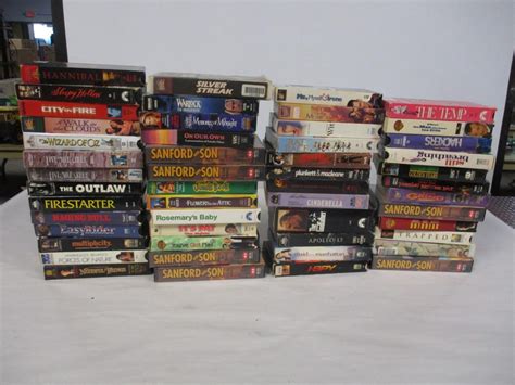 Collection Of VHS Tapes - E | EstateSales.org