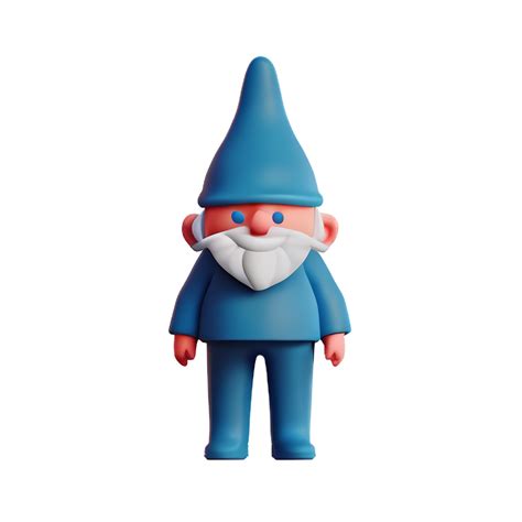 Gnome 3d rendering icon illustration 28567299 PNG