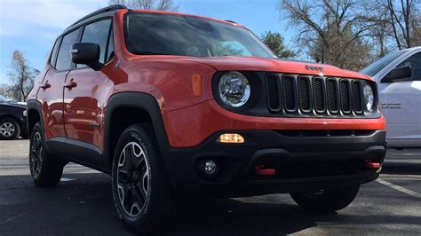 2015 Jeep Renegade Trailhawk (Omaha Orange) - YouTube