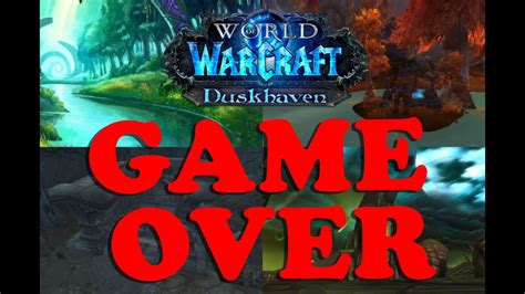 Duskhaven is SHUTTING DOWN |World of Warcraft Vanilla+| - YouTube