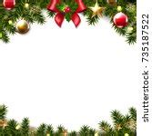 Photo of Red berry Christmas border | Free christmas images