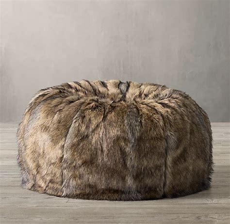 Ultimate Faux Fur Bean Bag