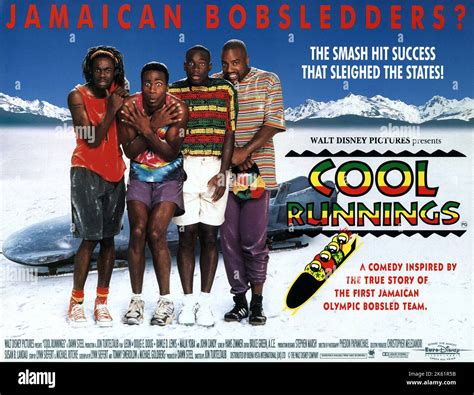 Cool Runnings 1993 Movie Poster Stock Photo - Alamy