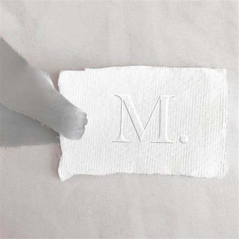 Monogram Embossing Seal, Custom Embossing Seal, Personalized Embosser ...