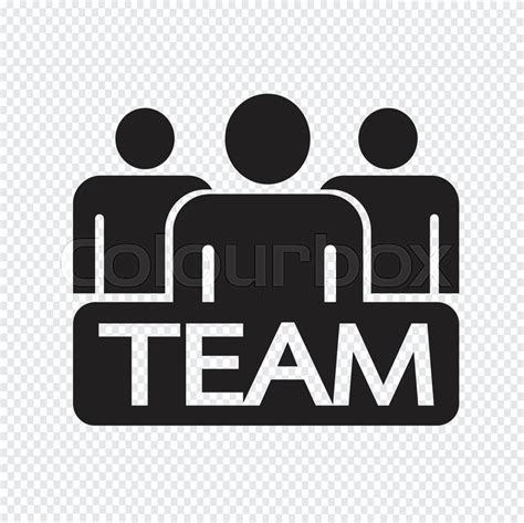 Team icon | Stock vector | Colourbox