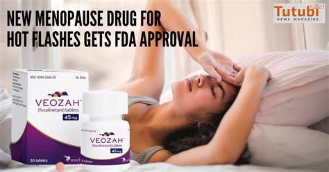 New menopause drug for hot flashes gets FDA approval - Tutubi News Magazine