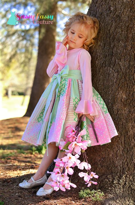 My newest dress. Great for Easter. www.facebook.com/sassylassykidscouture Christmas Pageant ...